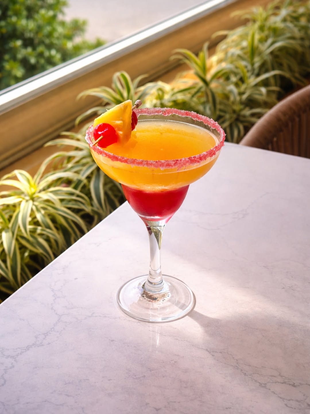 Coctel margarita de la casa